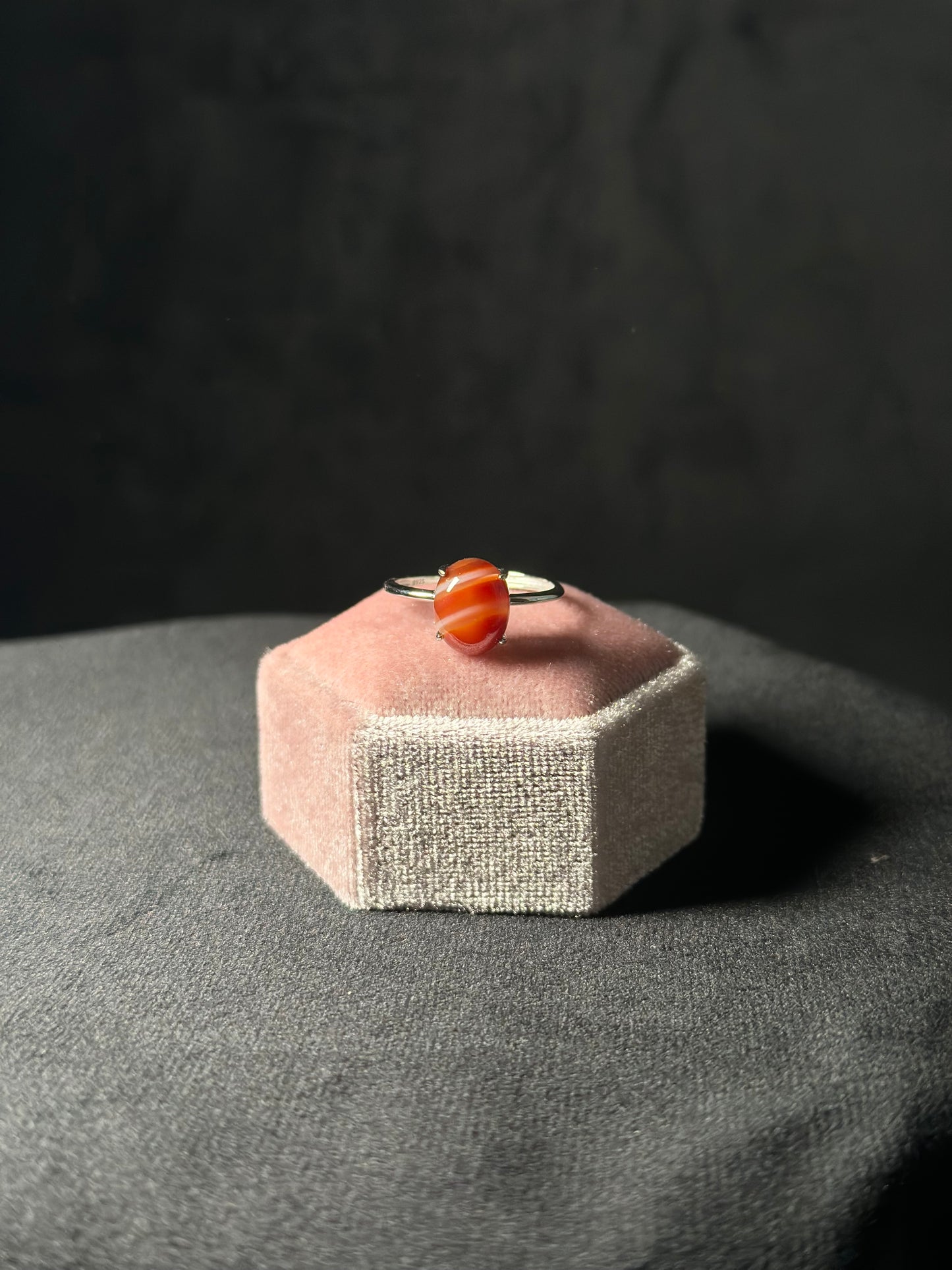 Anello Corniola (Argento925)