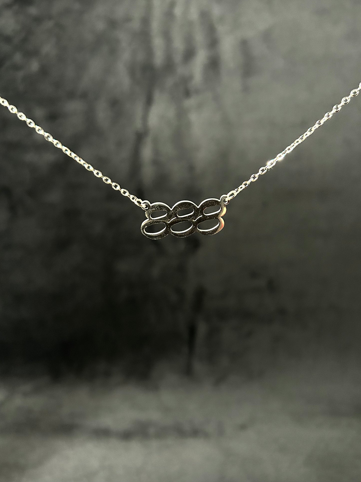 Collana 888 Angel Numbers (Acciaio)