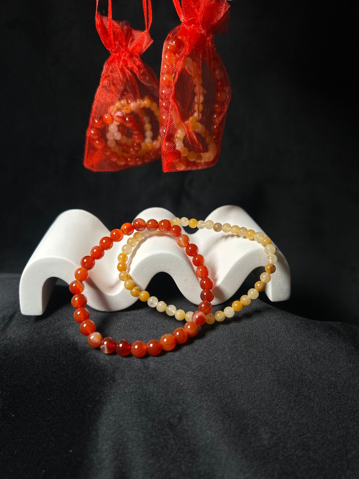 Bundle Corniola e Calcite gialla