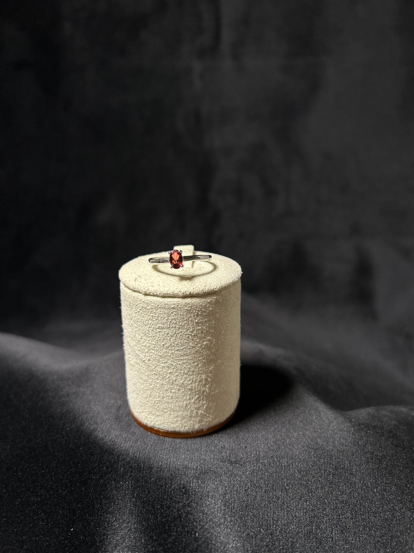 Anello Alessia | Granato Rosso