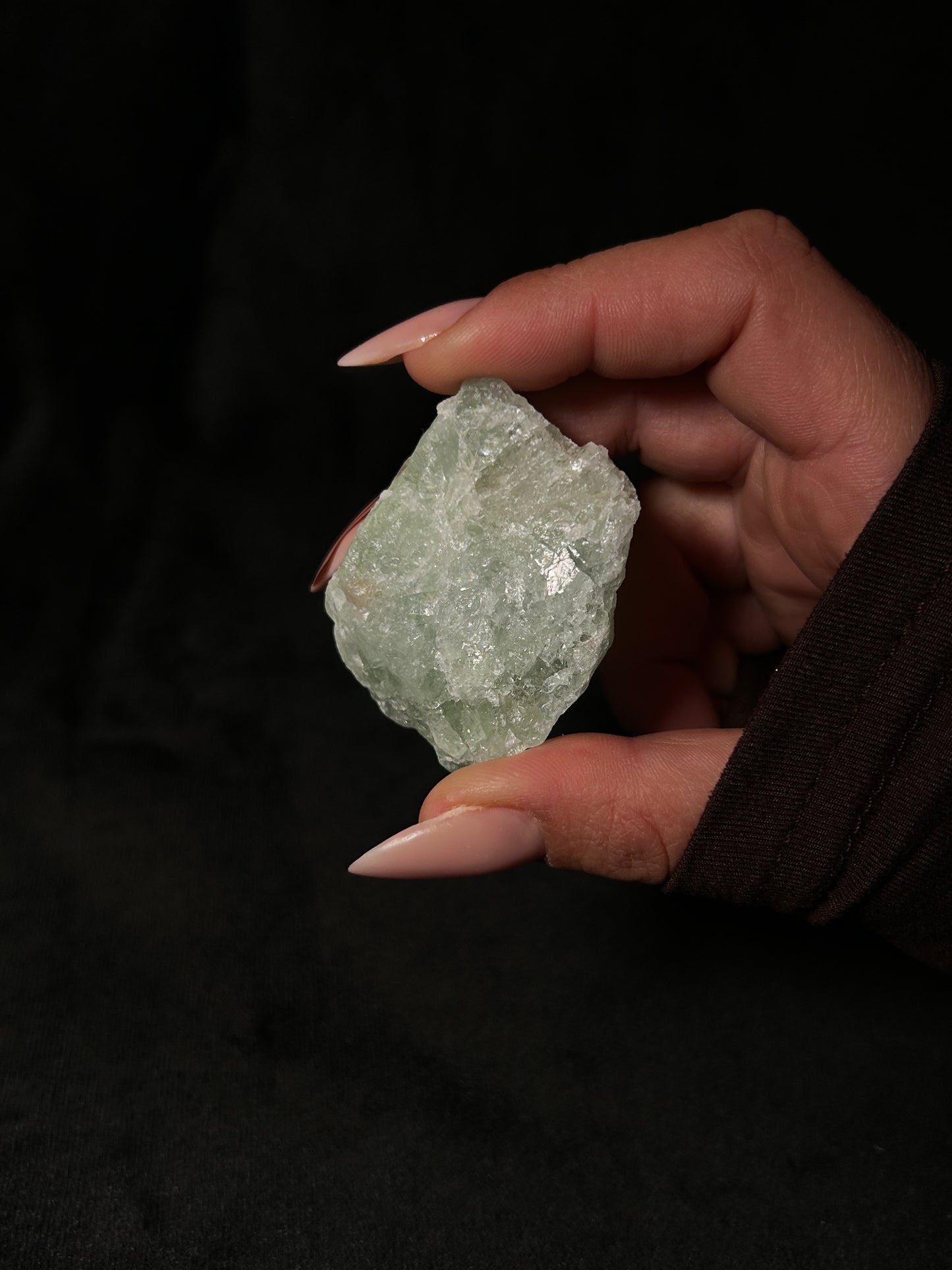 Fluorite Verde Grezza (Rinnovamento & Pulizia)