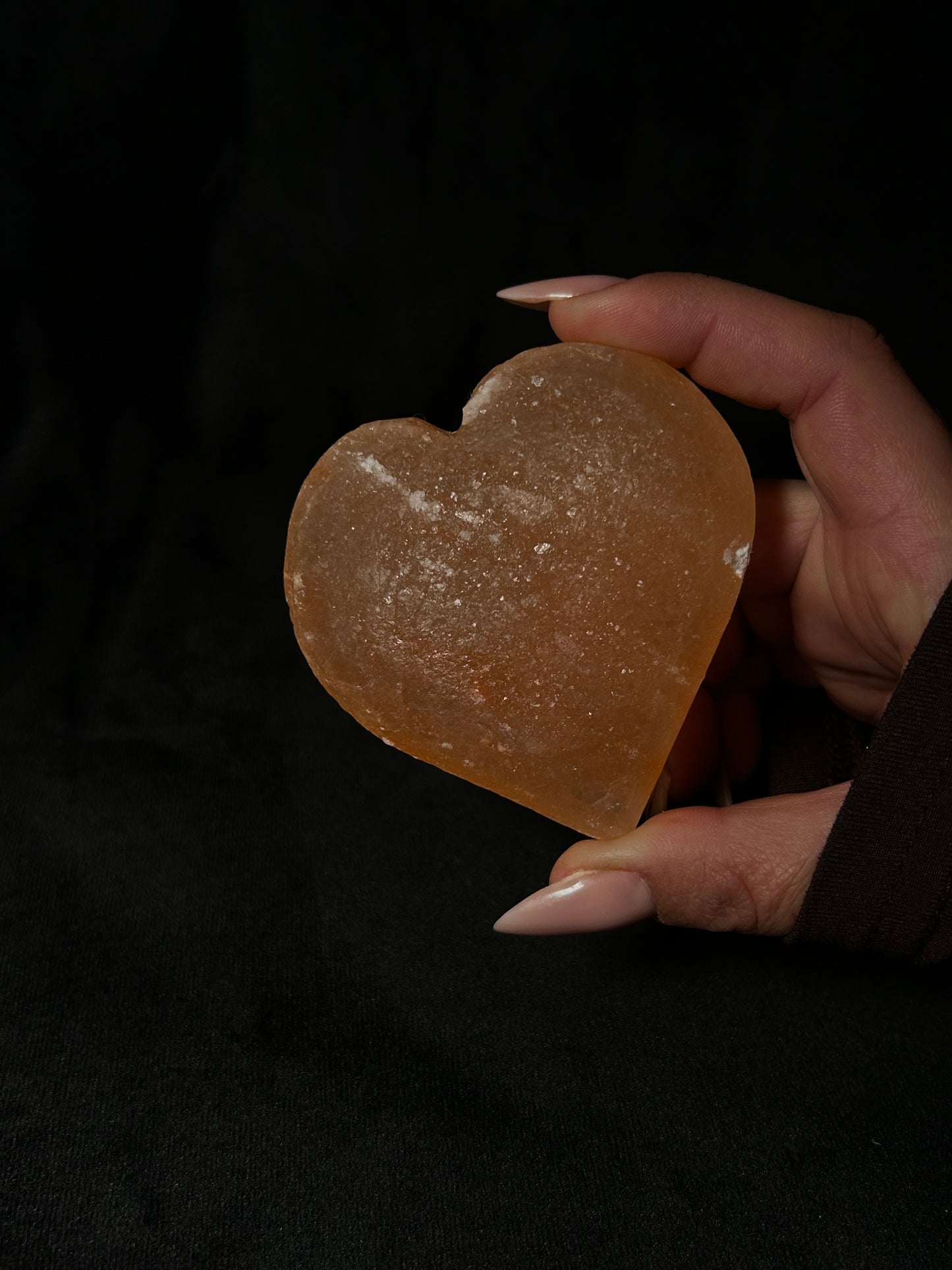 Cuore Sale rosa dell' Himalaya