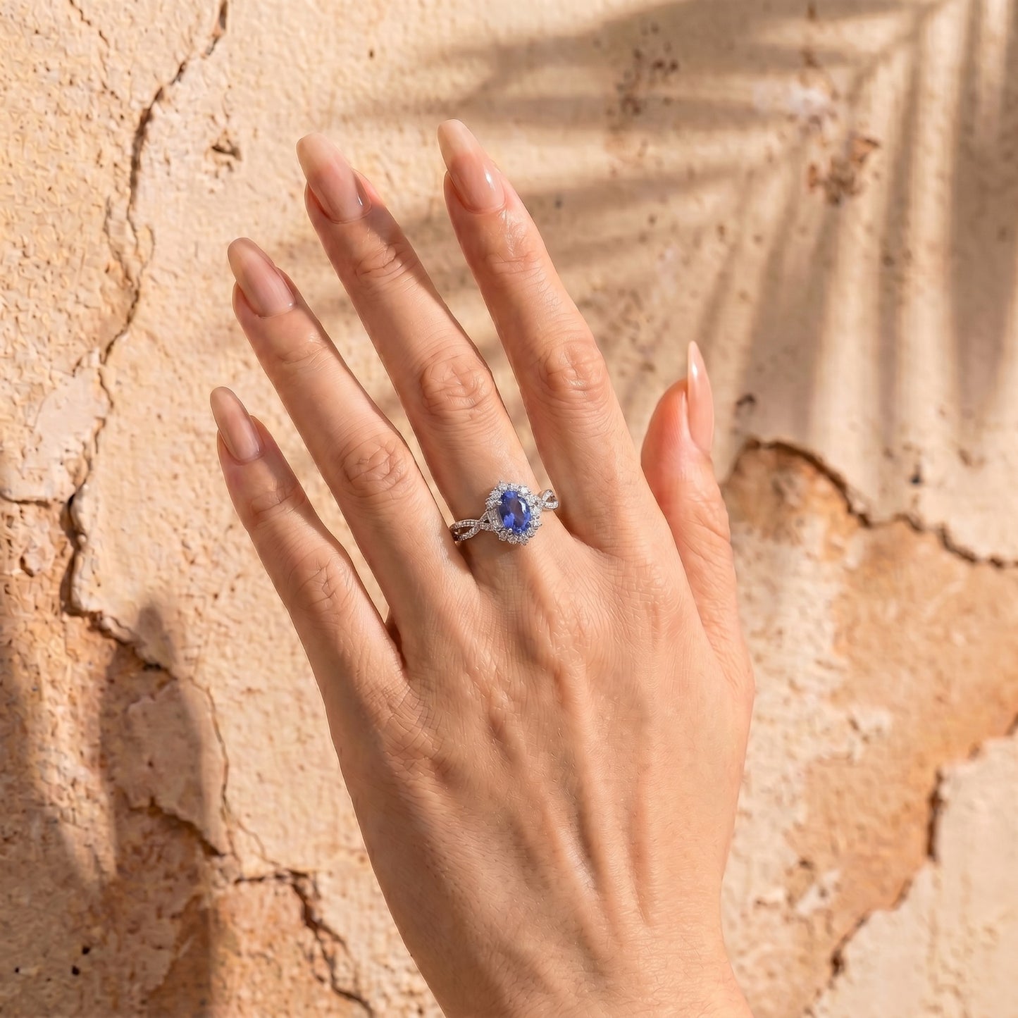 Anello Melissa | Fluorite blu