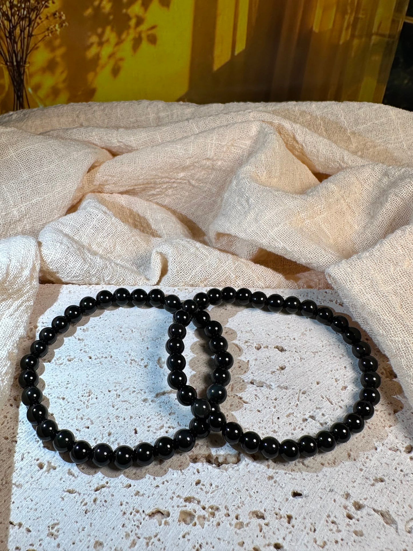 Bracciale Ossidiana Arcobaleno