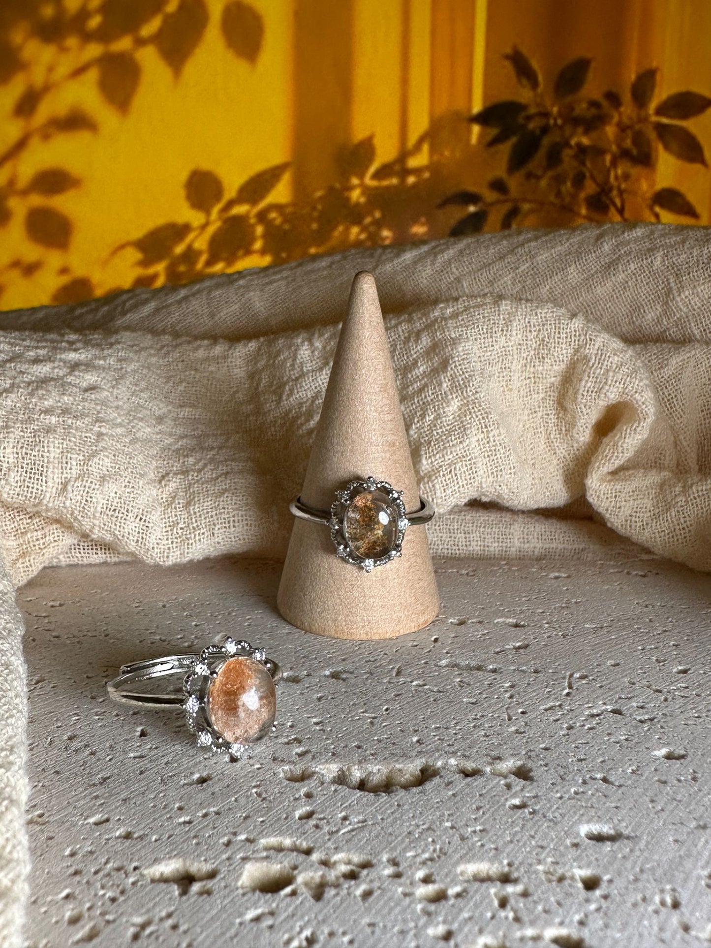 Anello Lodolite | Introspezione e chiarezza mentale