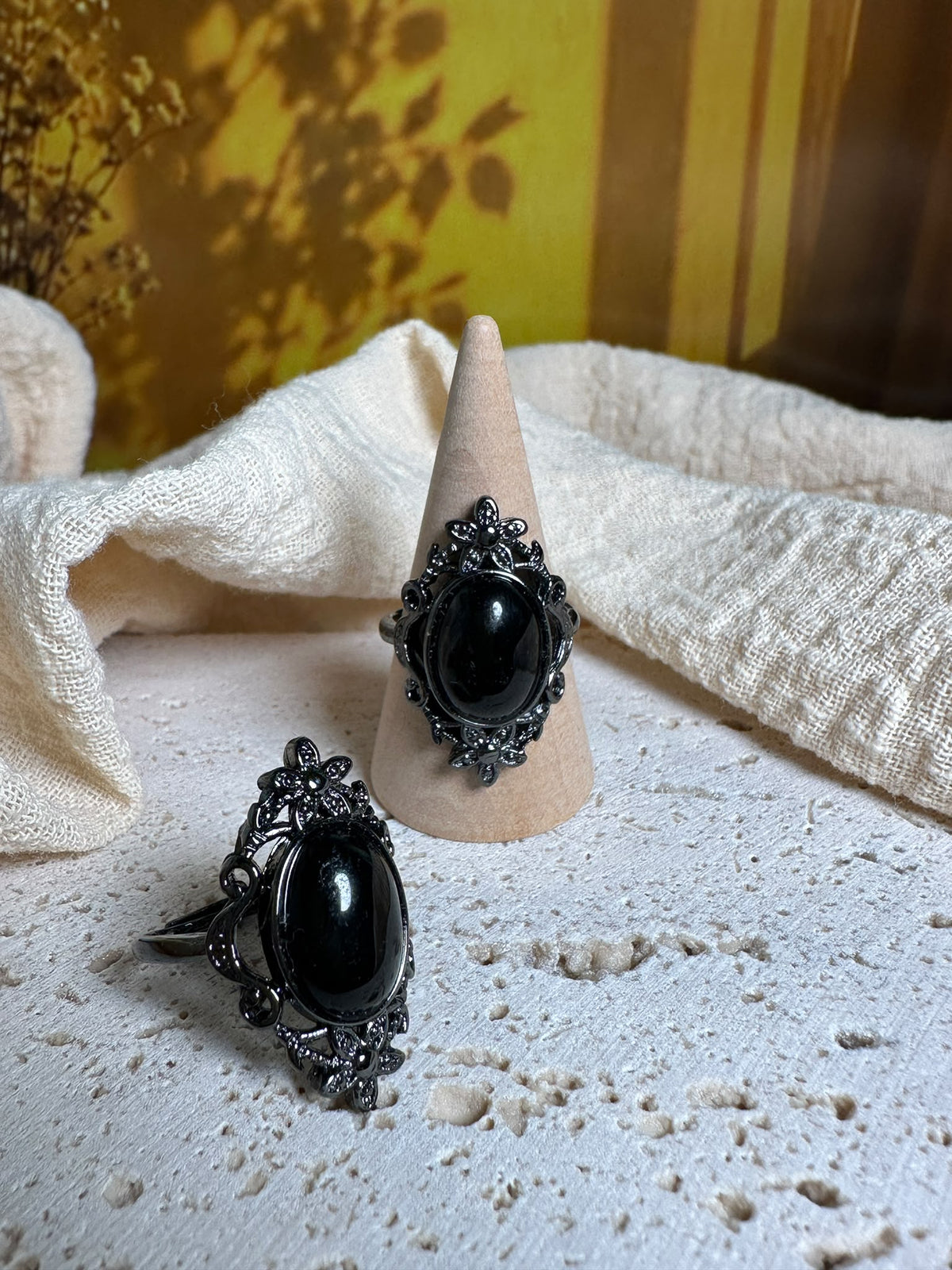 Anello ossidiana nera | Protezione energetica