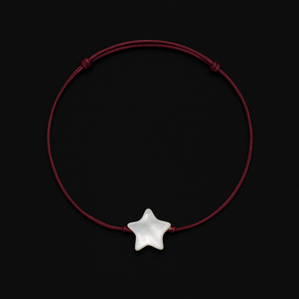 Bracciale conchiglia bianca - Little star