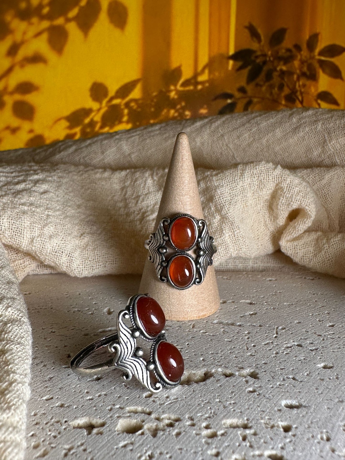 Anello corniola Bruna | Energia e Determinazione