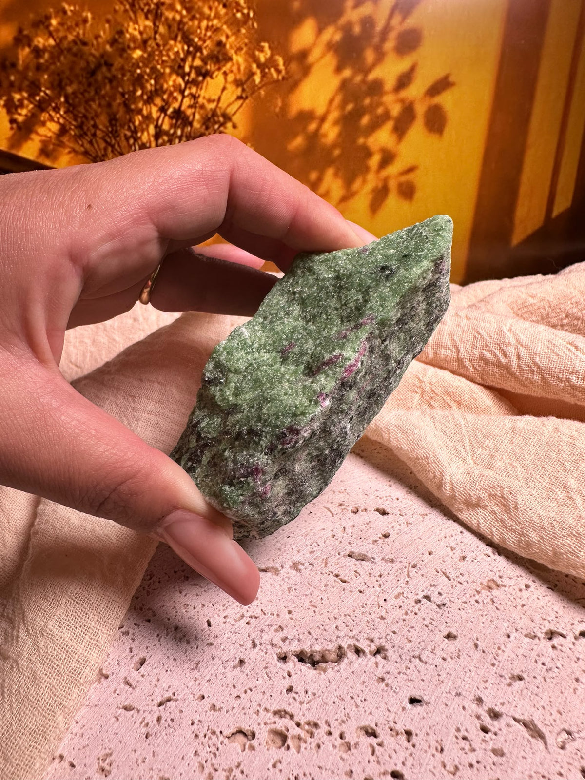 Ruby zoisite Grezza
