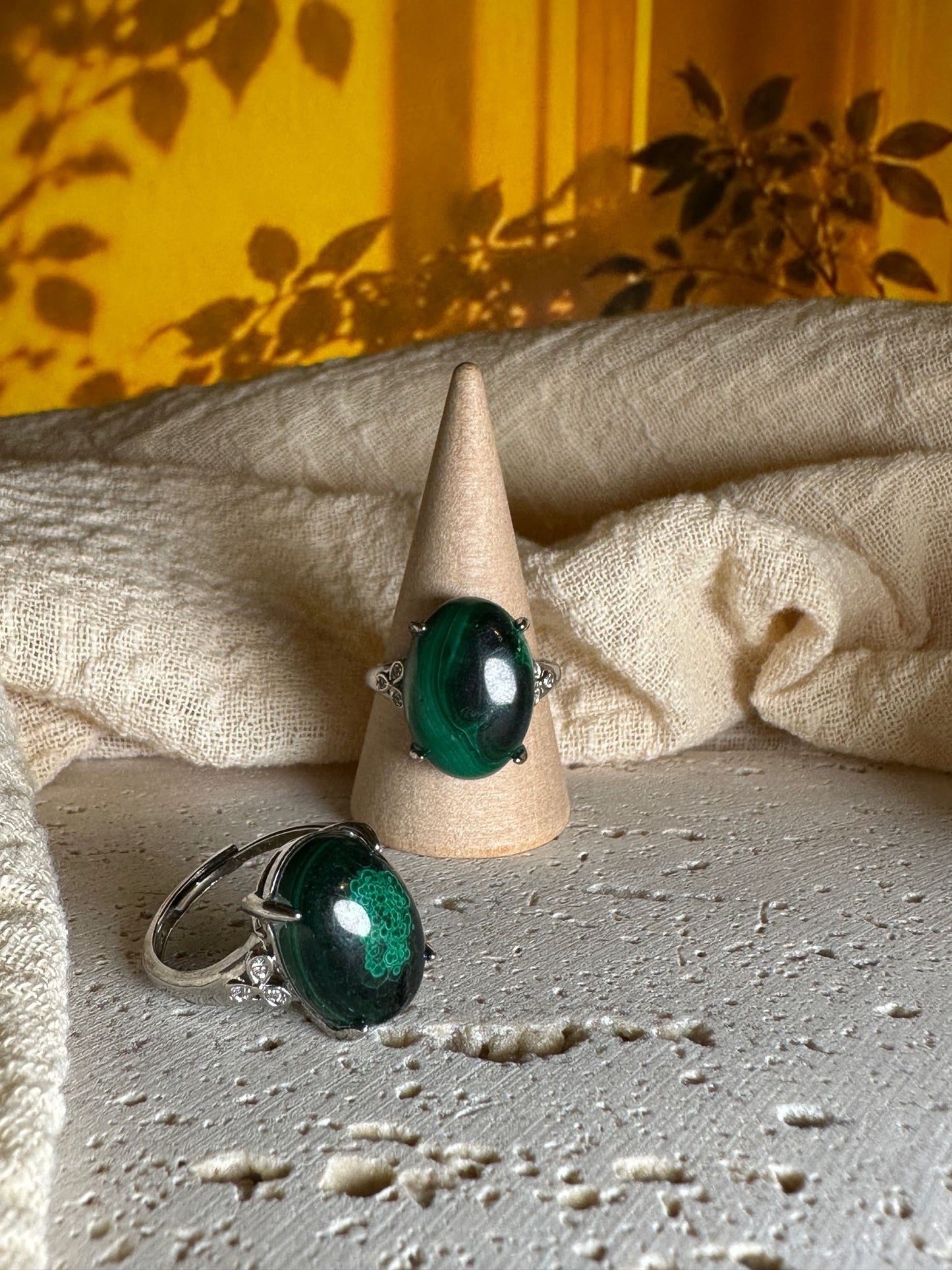 Anello Malachite | Trasformazione e Protezione