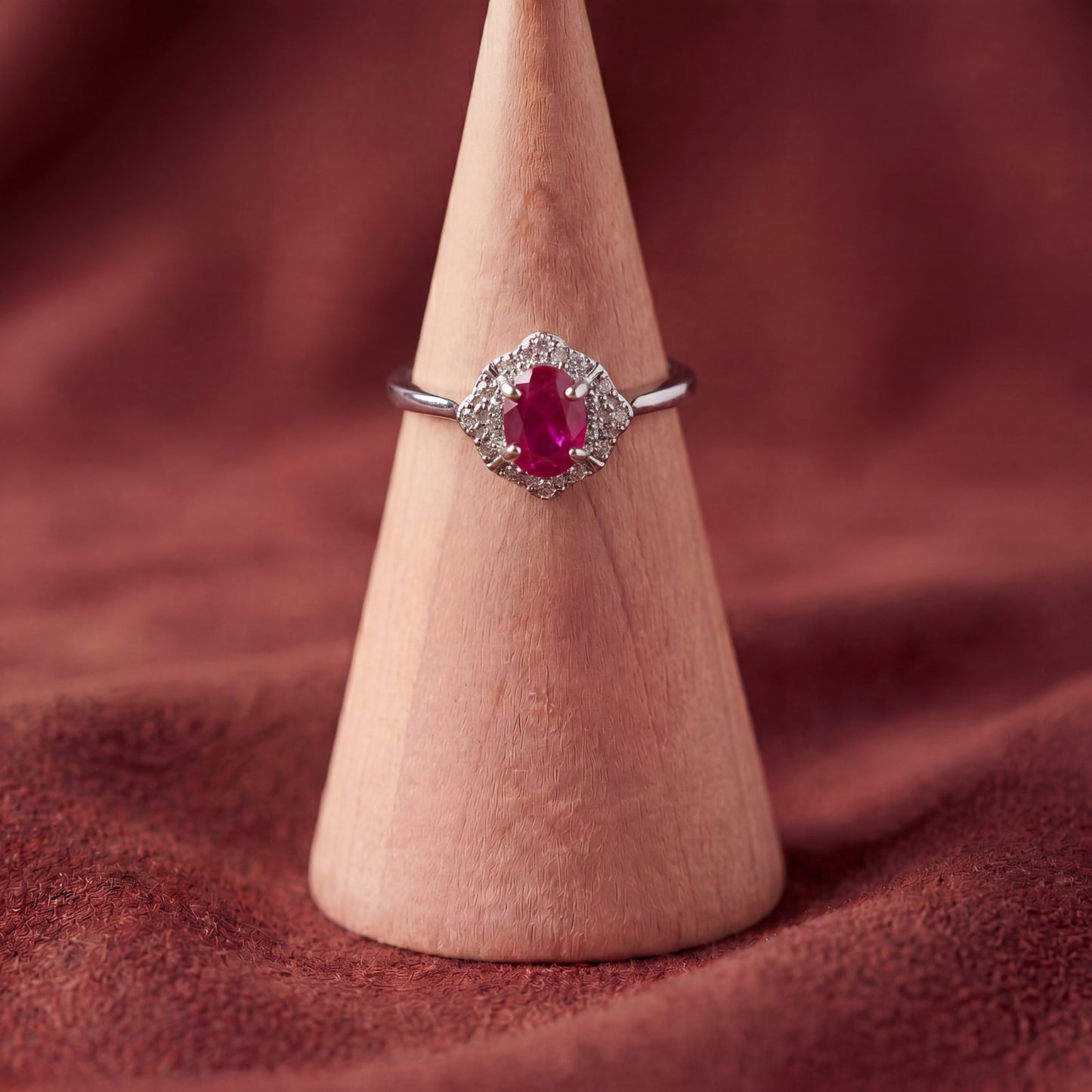 Anello Asia | Radice di Rubino