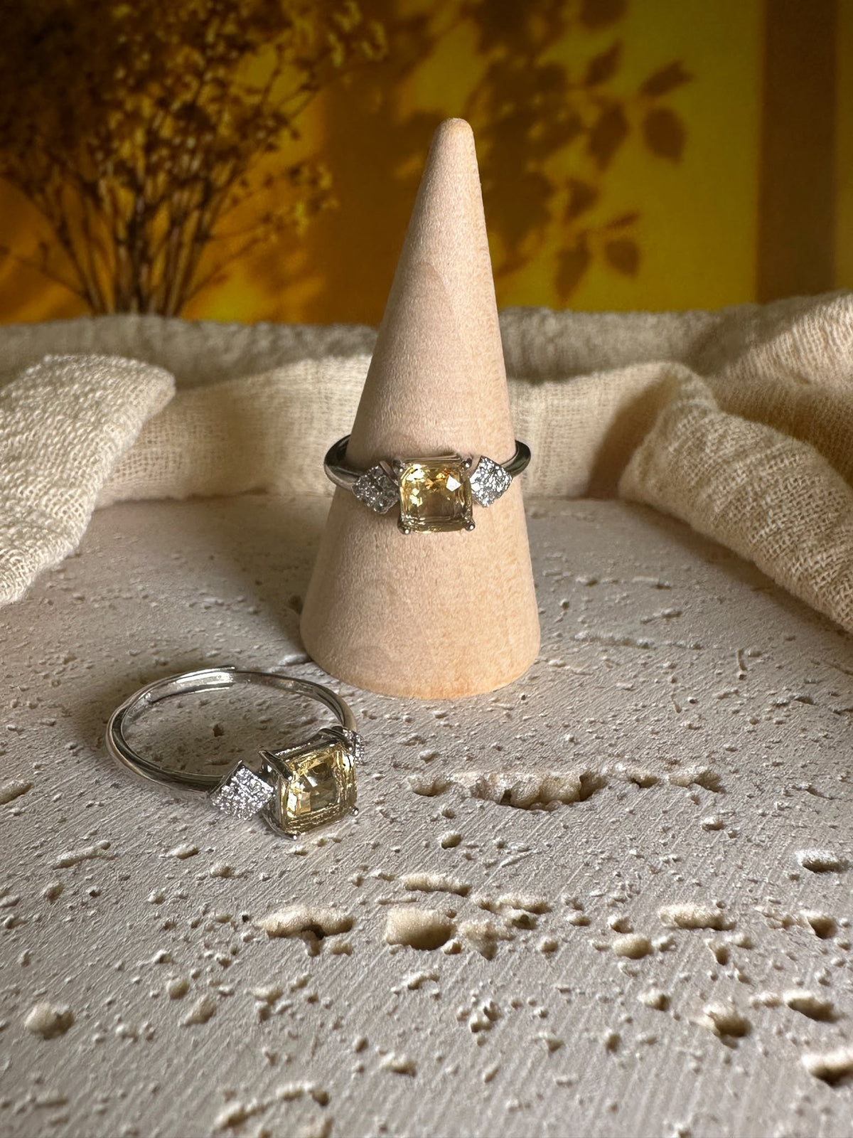 Anello Citrino | Abbondanza e positività