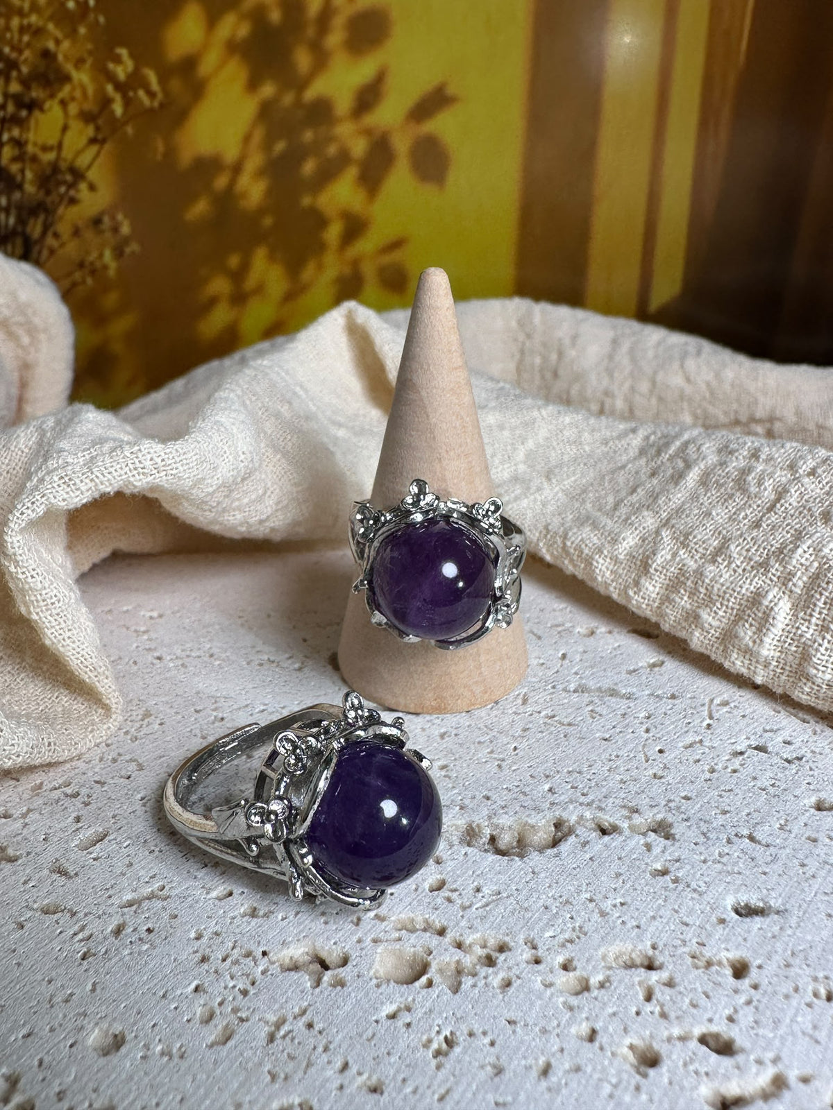 Anello Ametista | Calma e tranquillità