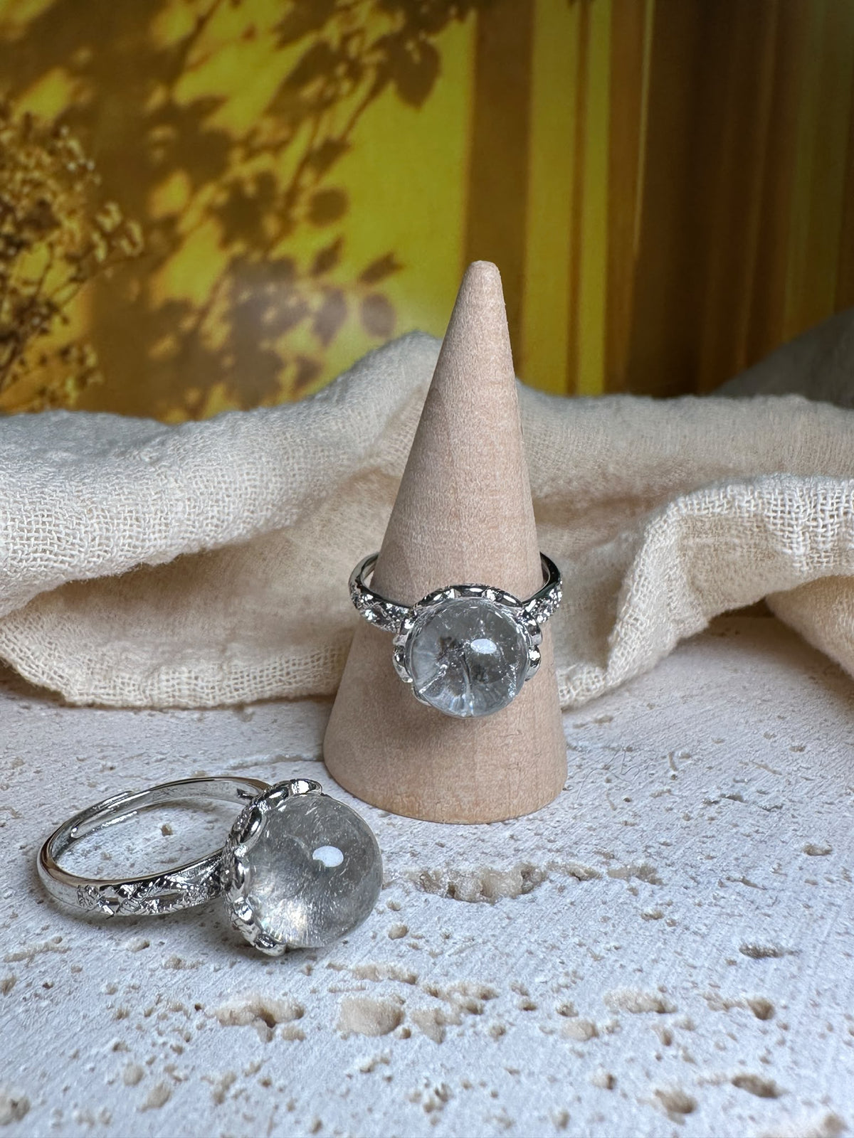 Anello Quarzo ialino | Energie positive