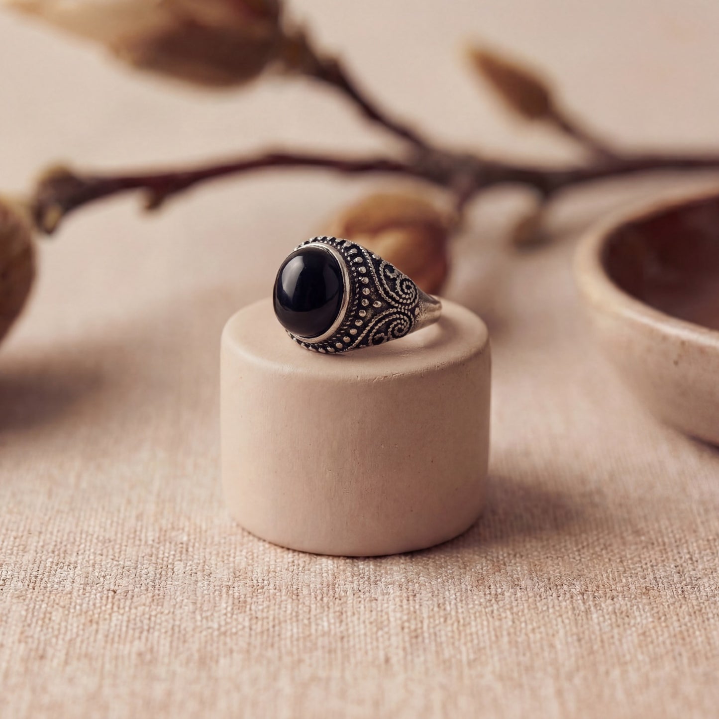 Anello Michela | Tormalina Nera