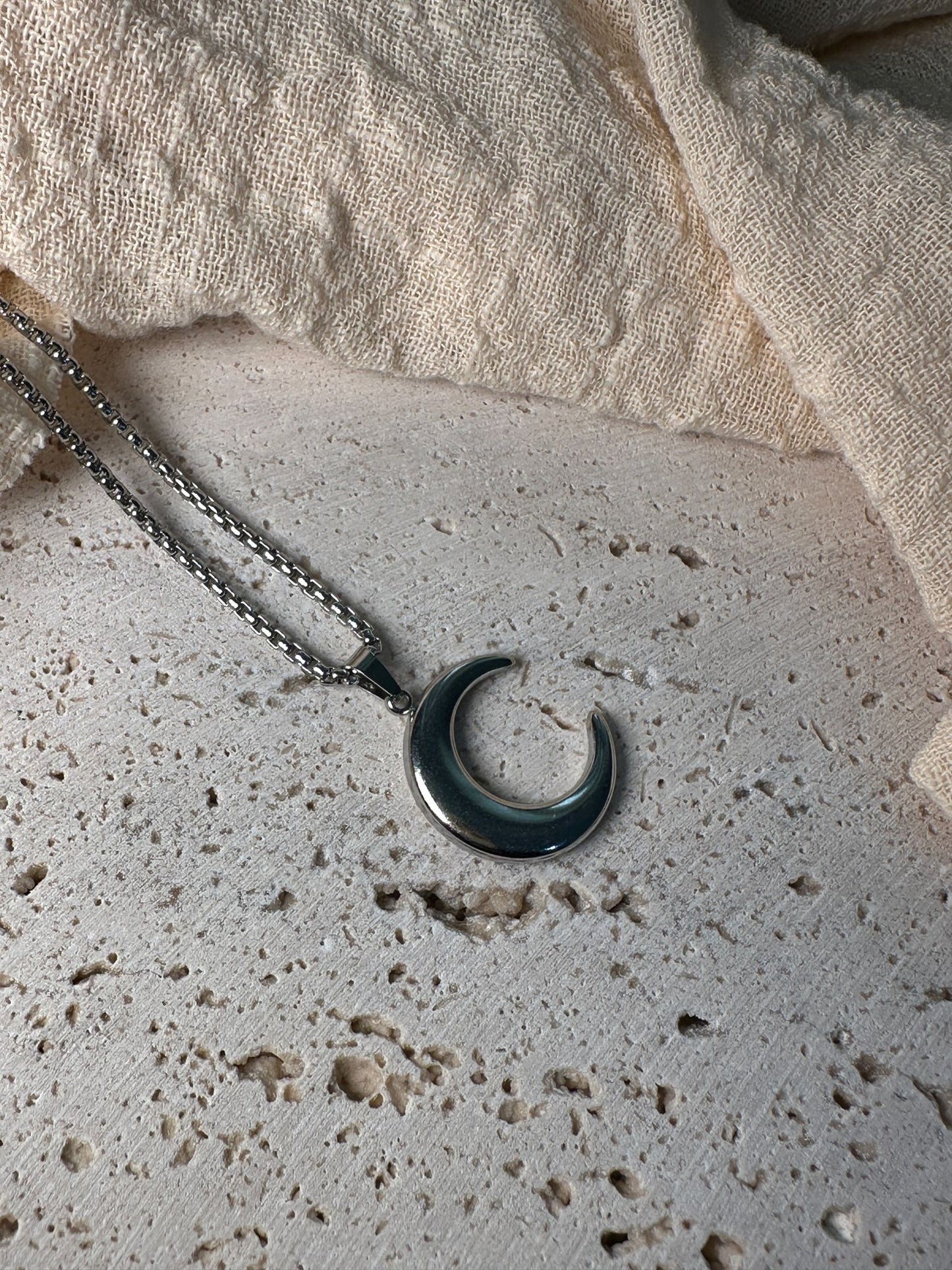 Collana Luna Silver