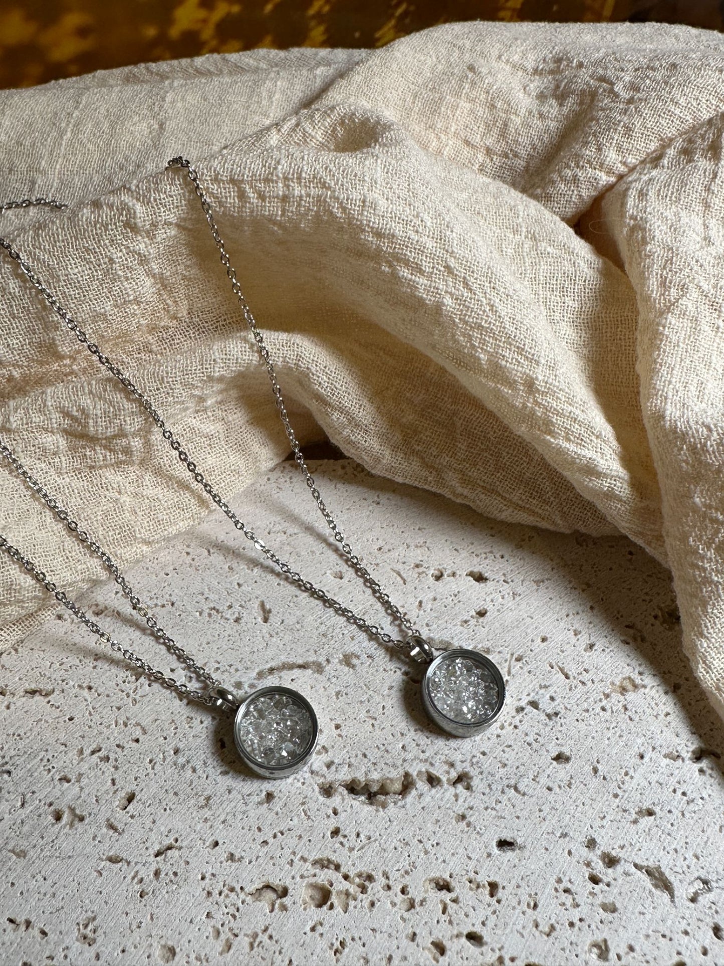 Collana Quarzo ialino | Chiarezza ed energie positive