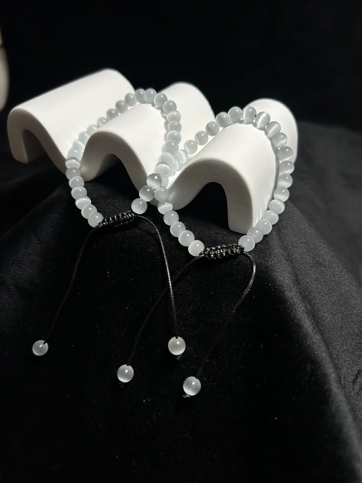 Bracciale Selenite satin spar Regolabile