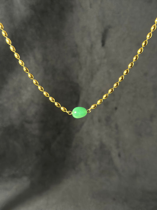 Collana Pepita in Giada