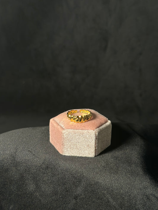 Anello Golden Waves