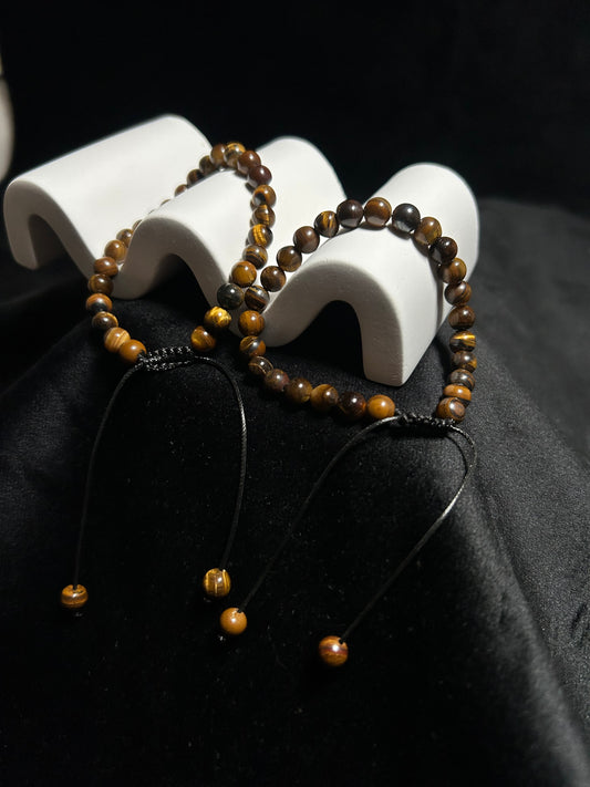 Bracciale Occhio di tigre Regolabile