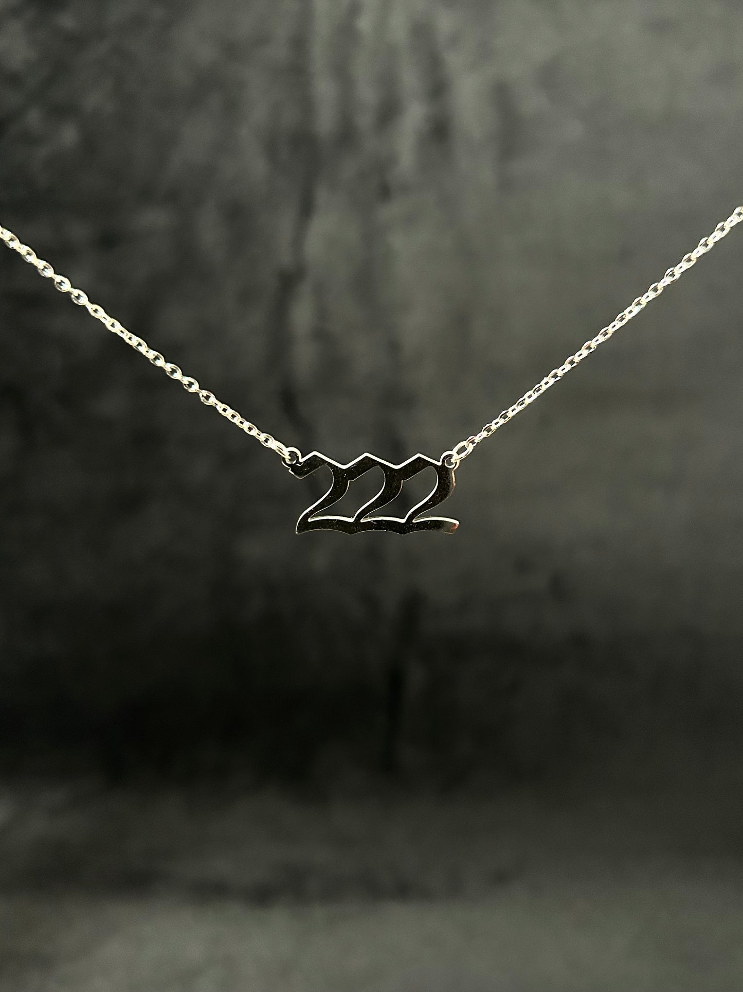 Collana 222 Angel Numbers (Acciaio)