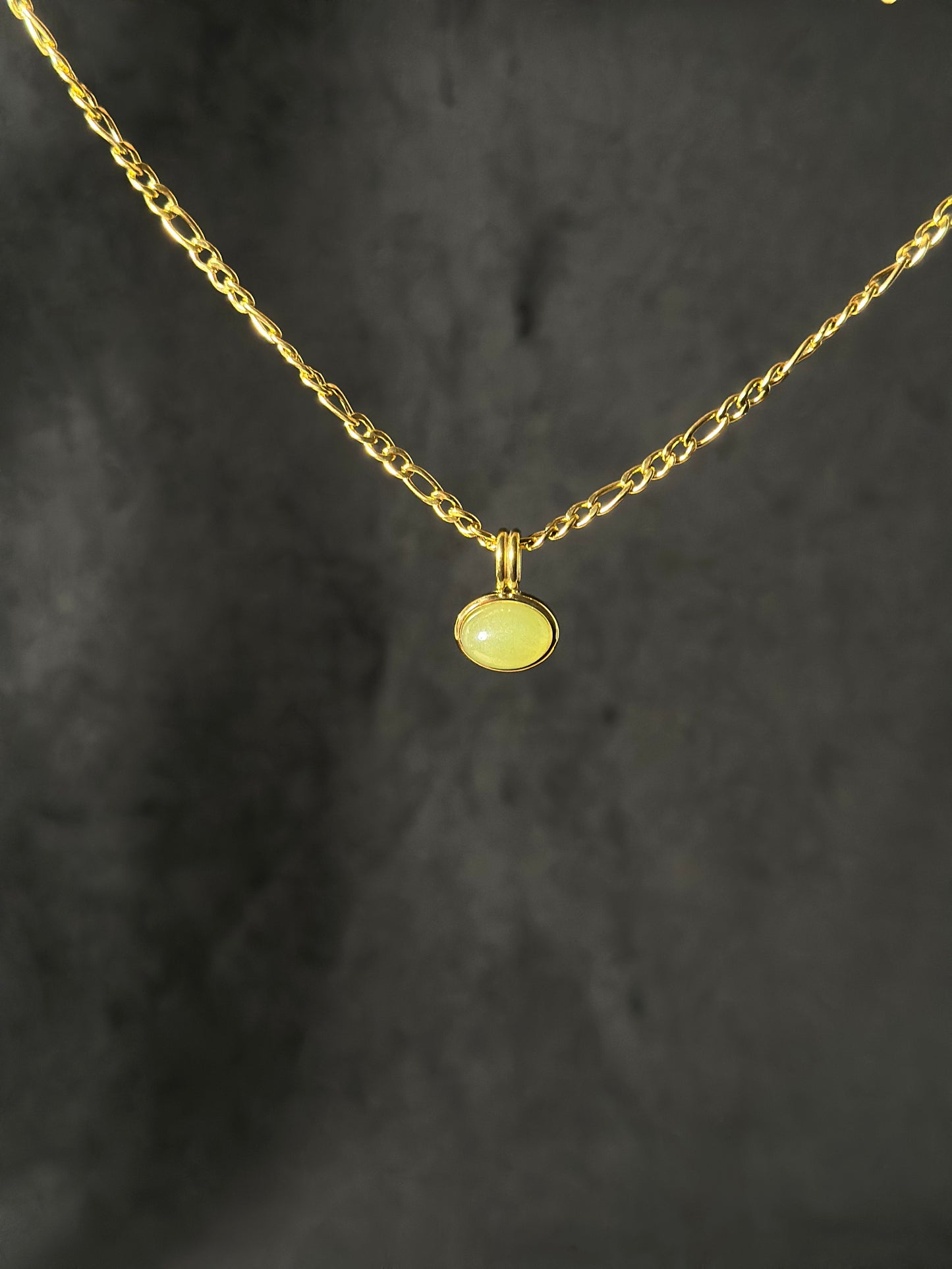 Collana catena in Giada