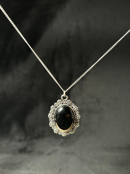 Ciondolo Ossidiana Nera