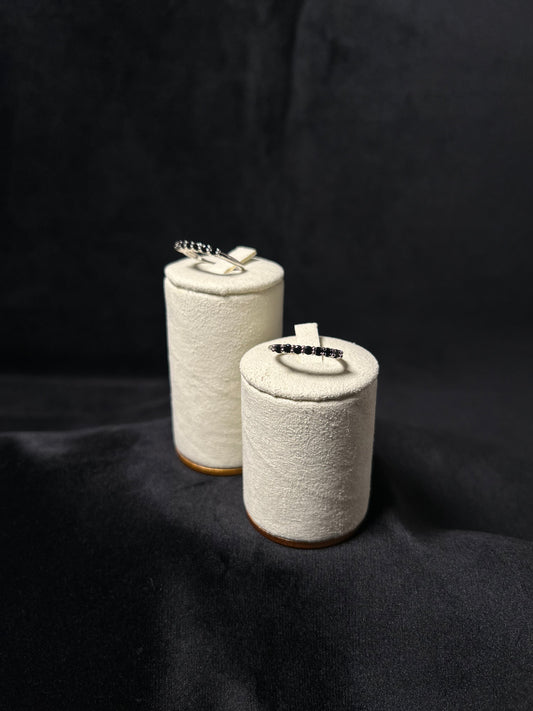 Anello Melissa | Ossidiana nera