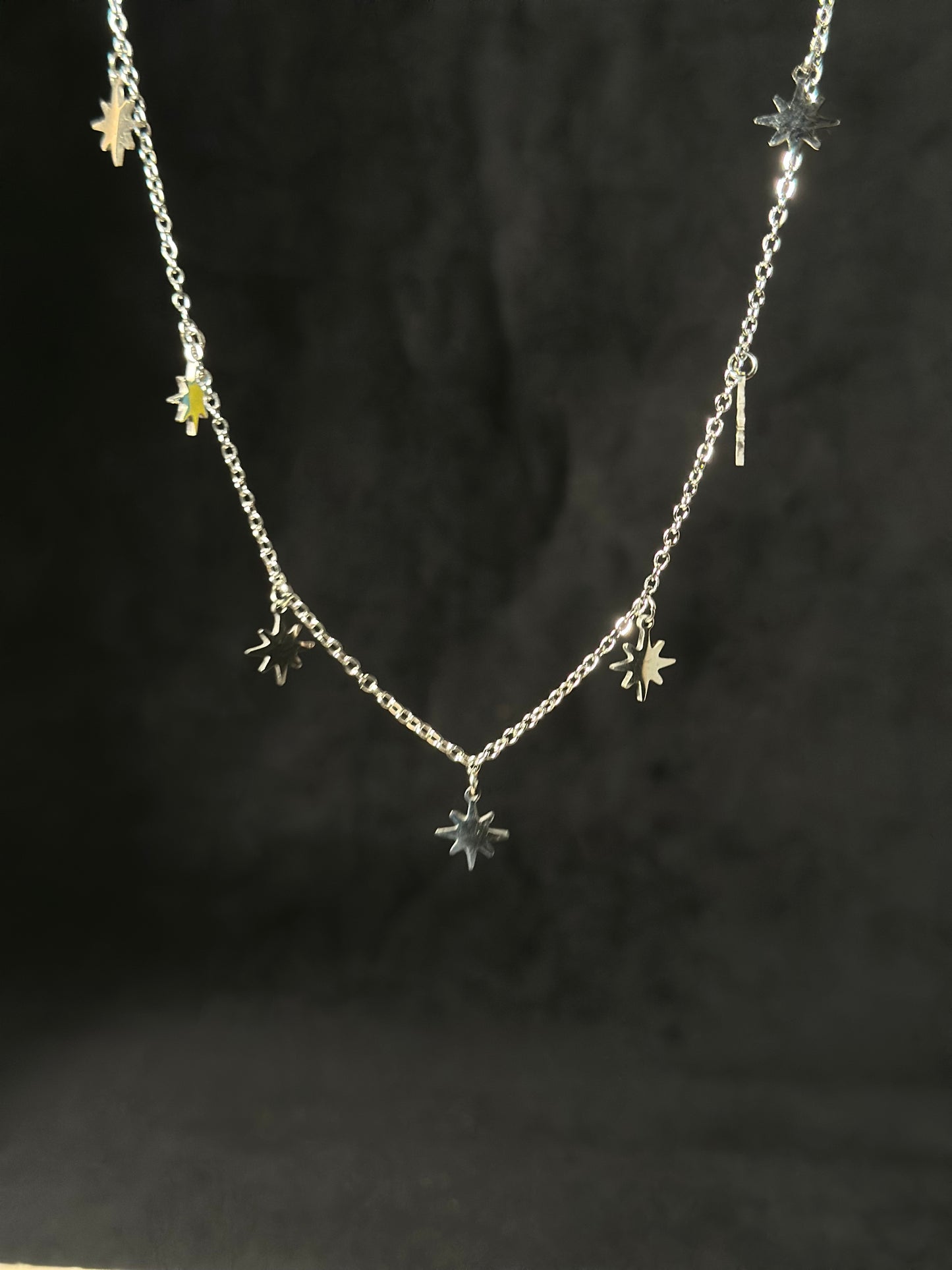Collana Silver Star (Acciaio)