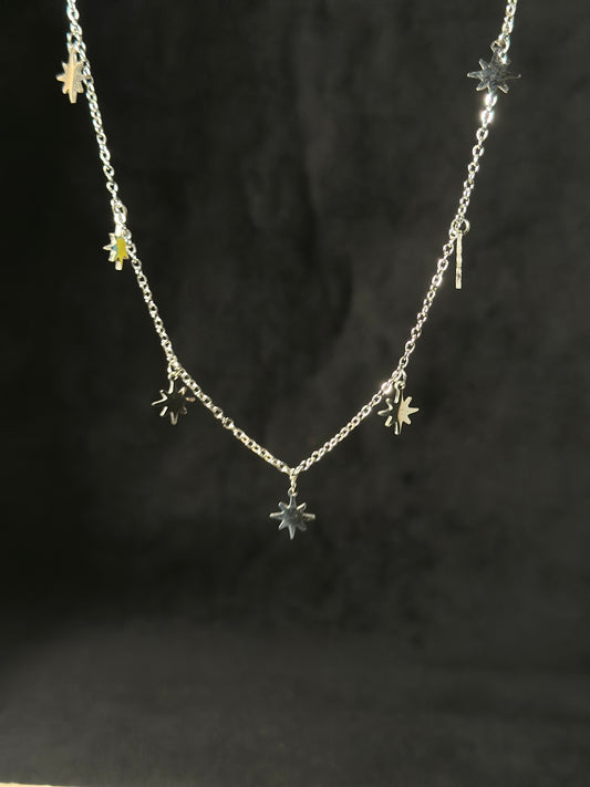 Collana Silver Star (Acciaio)