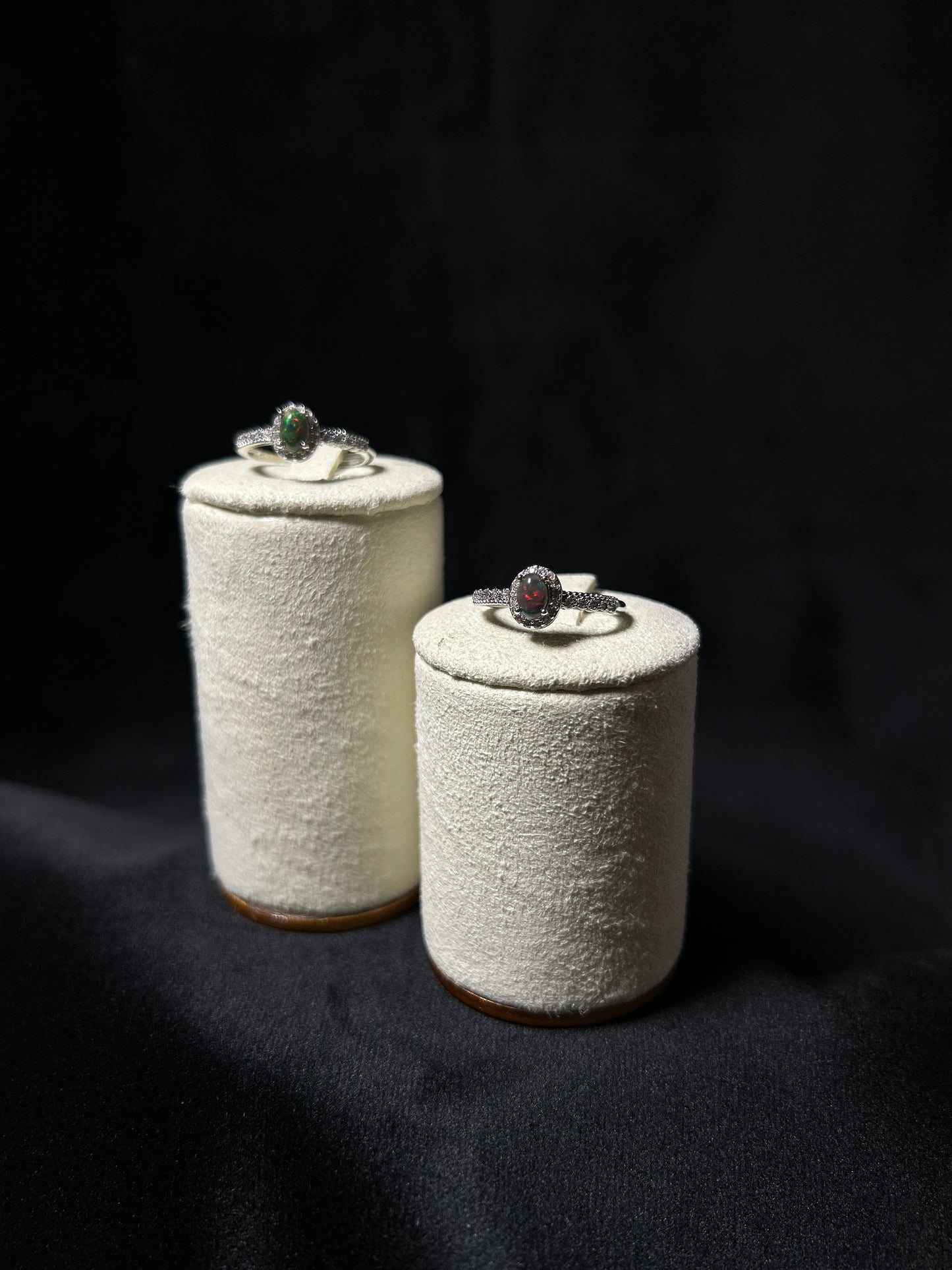 Anello Nancy |  Opale Nero