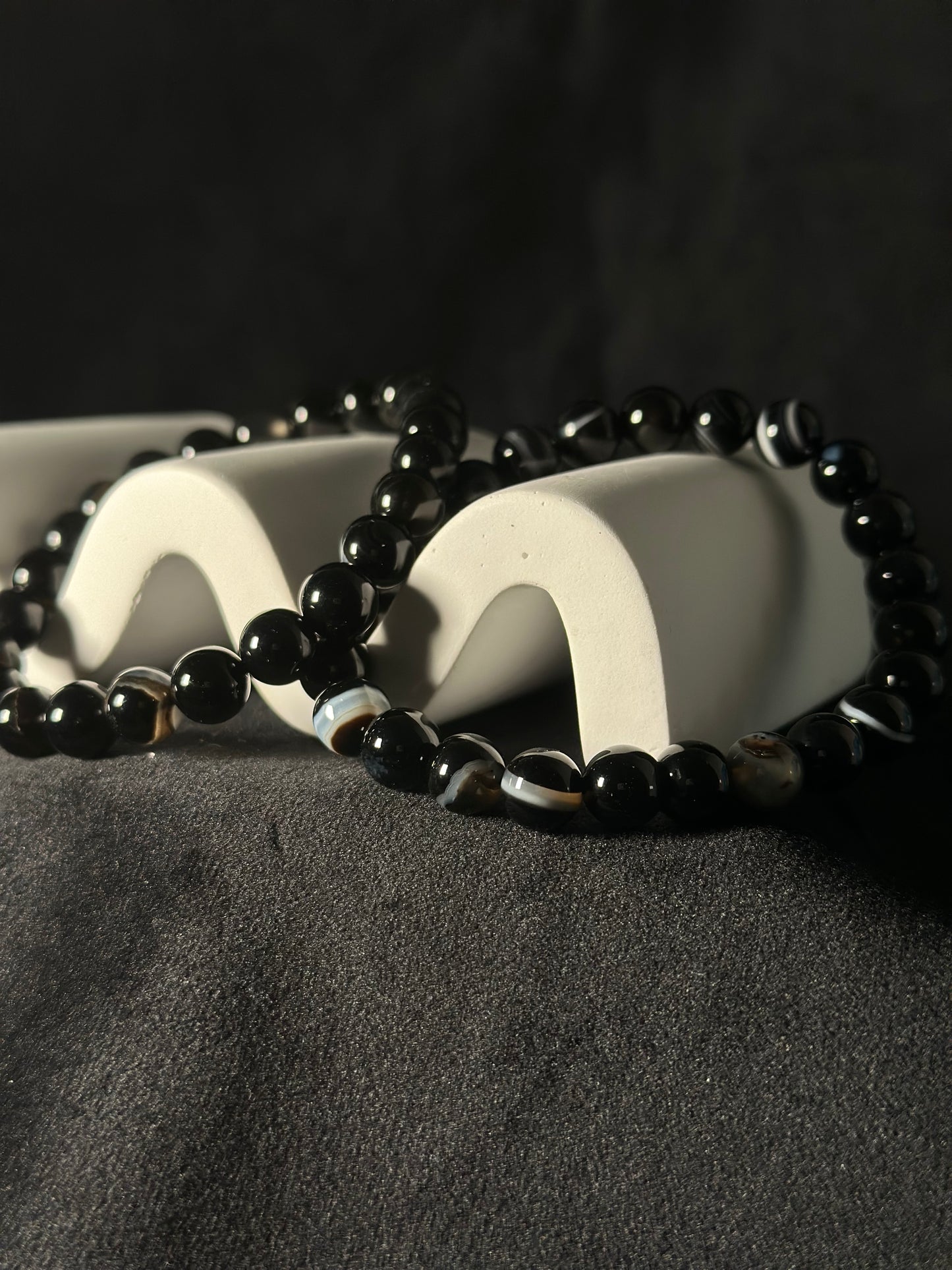 Bracciale Onice - Protezione e Meditazione