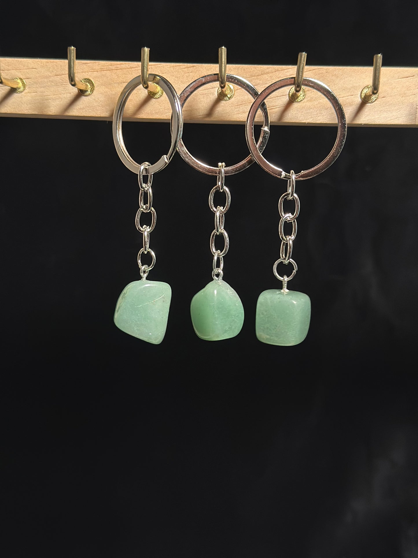 Porta chiavi Avventurina verde