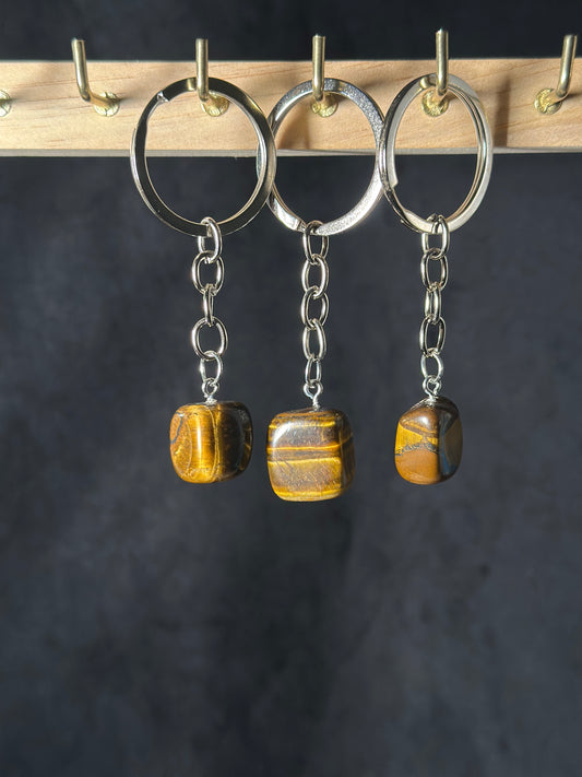 Porta chiavi Occhio di tigre