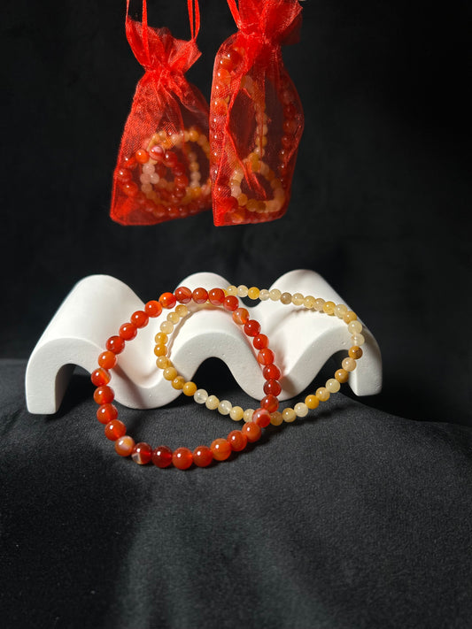 Bundle Corniola e Calcite gialla