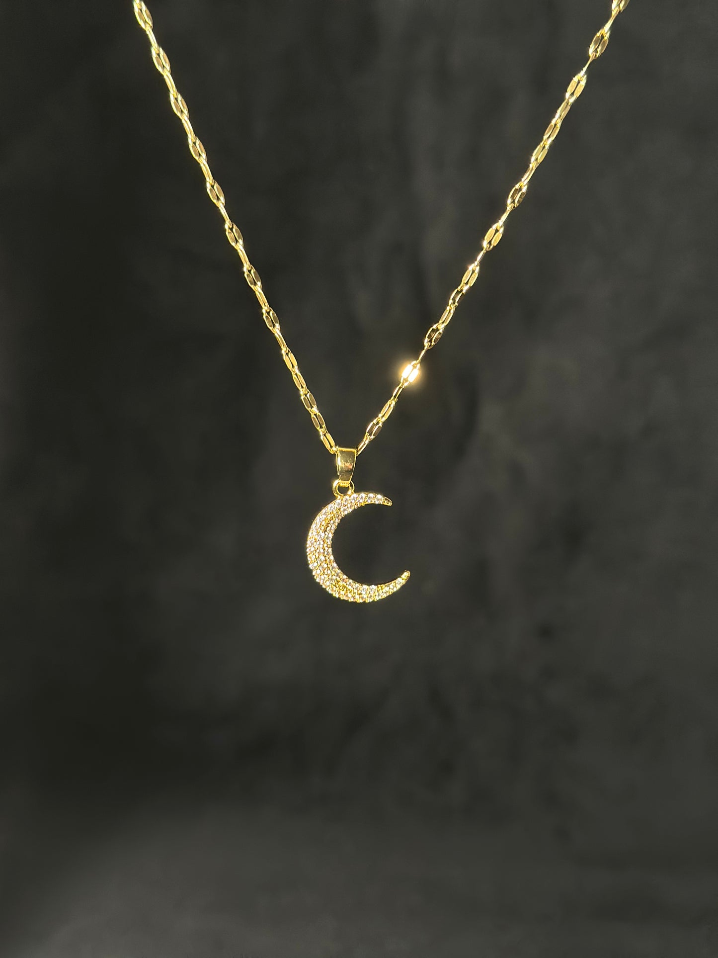 Collana Selene Acciaio Galvanizzato gold