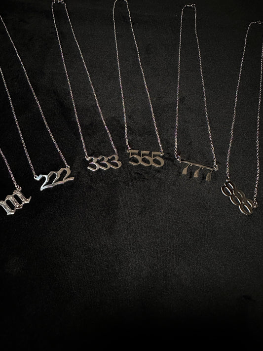 Collana Angel Numbers (Acciaio)