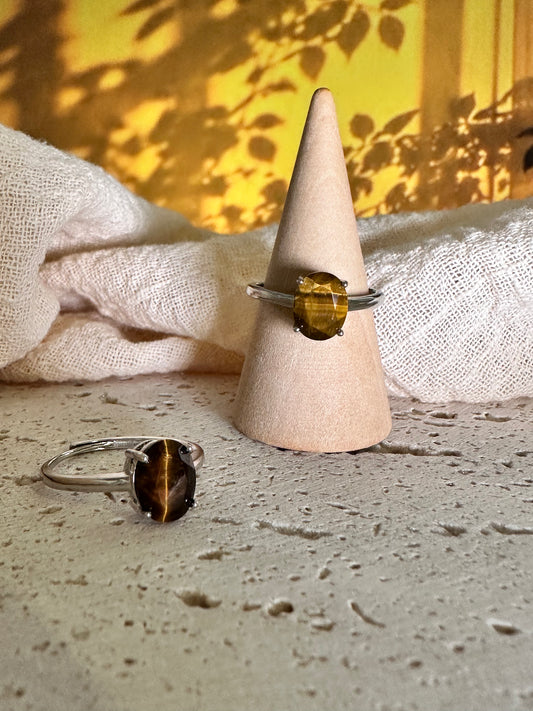 Anello Liza | Occhio di Tigre