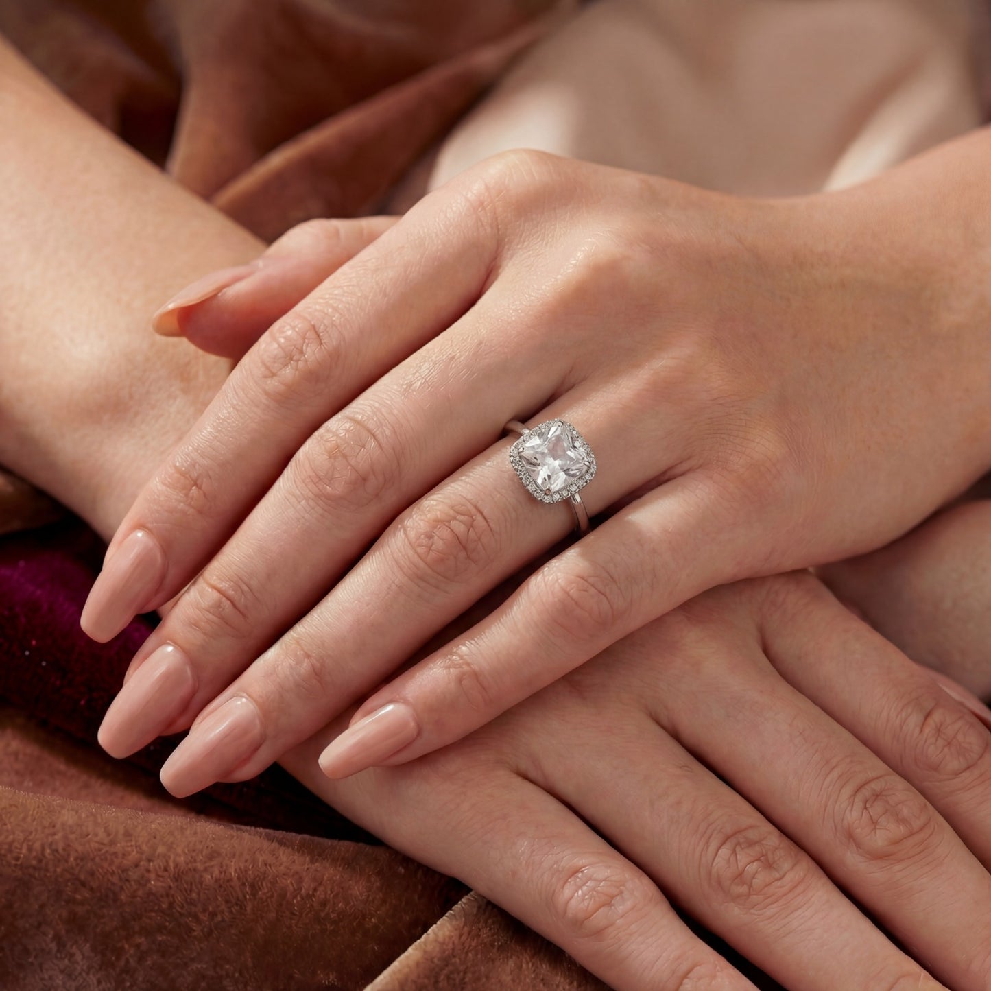 Anello Raffaella | Quarzo Ialino