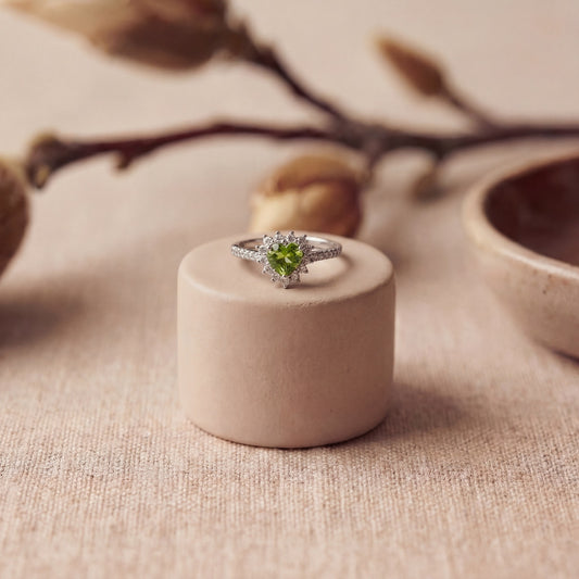 Anello isabella | Peridoto