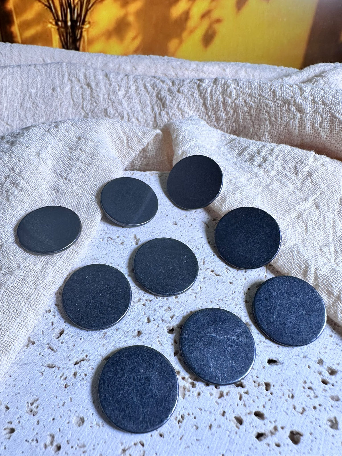 Piastrina in Shungite per telefono | Protezione e scherma onde elettromagnetiche