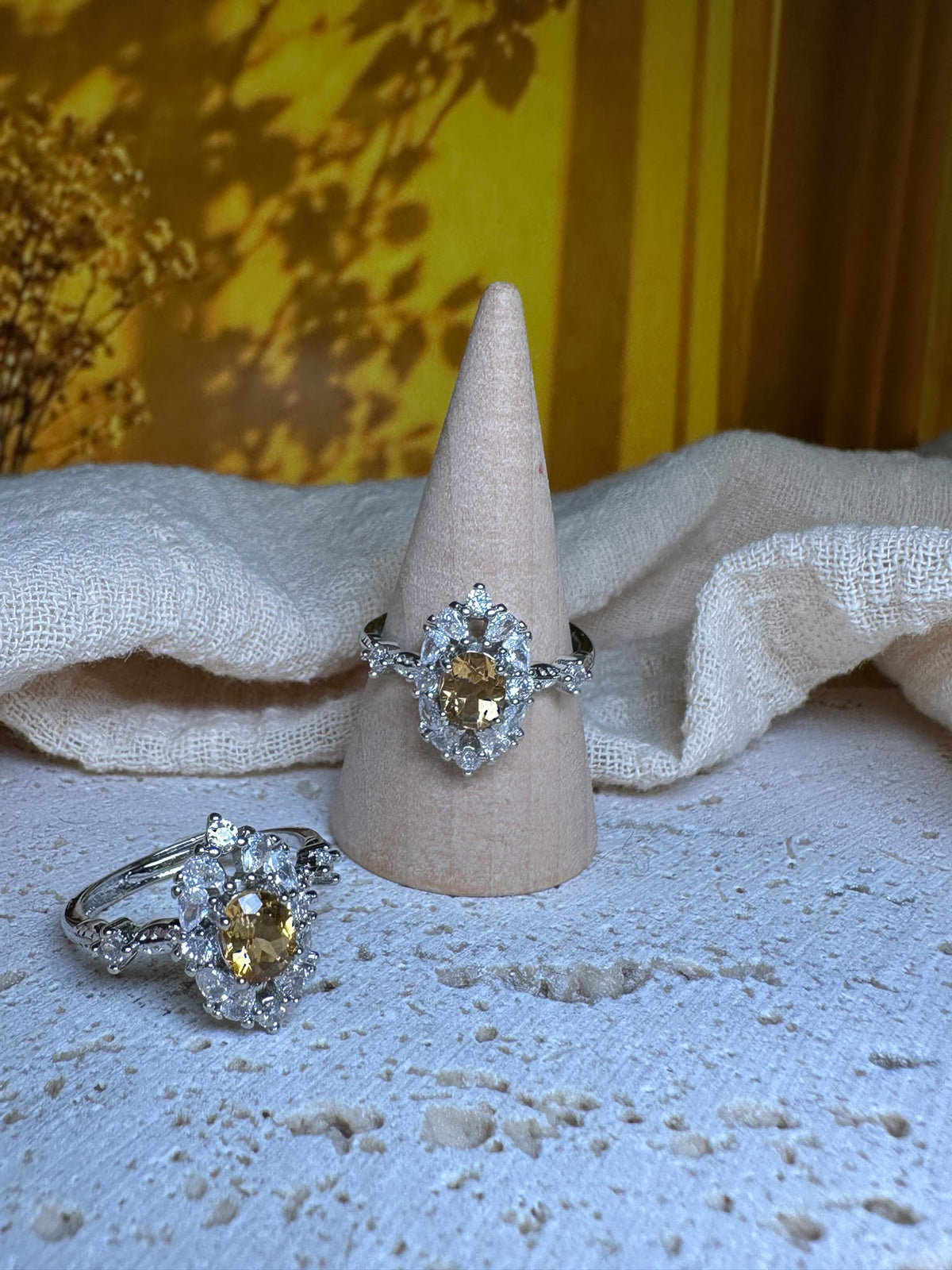 Anello Citrino | Abbondanza e Positività