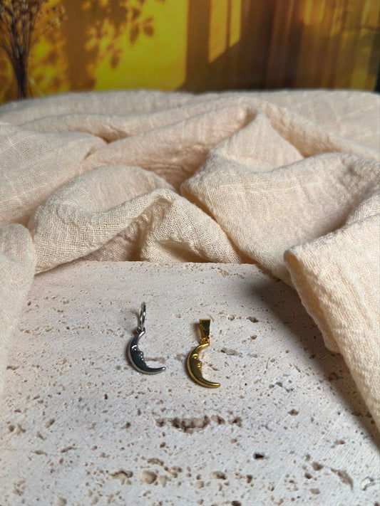 Charm Luna | Acciaio gold e silver