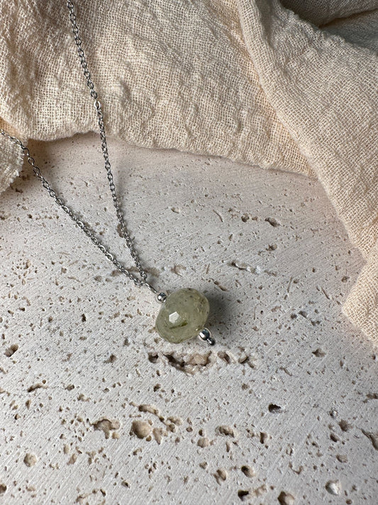 Collana Prehnite