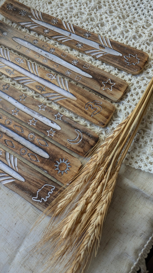 Porta incensi In Legno