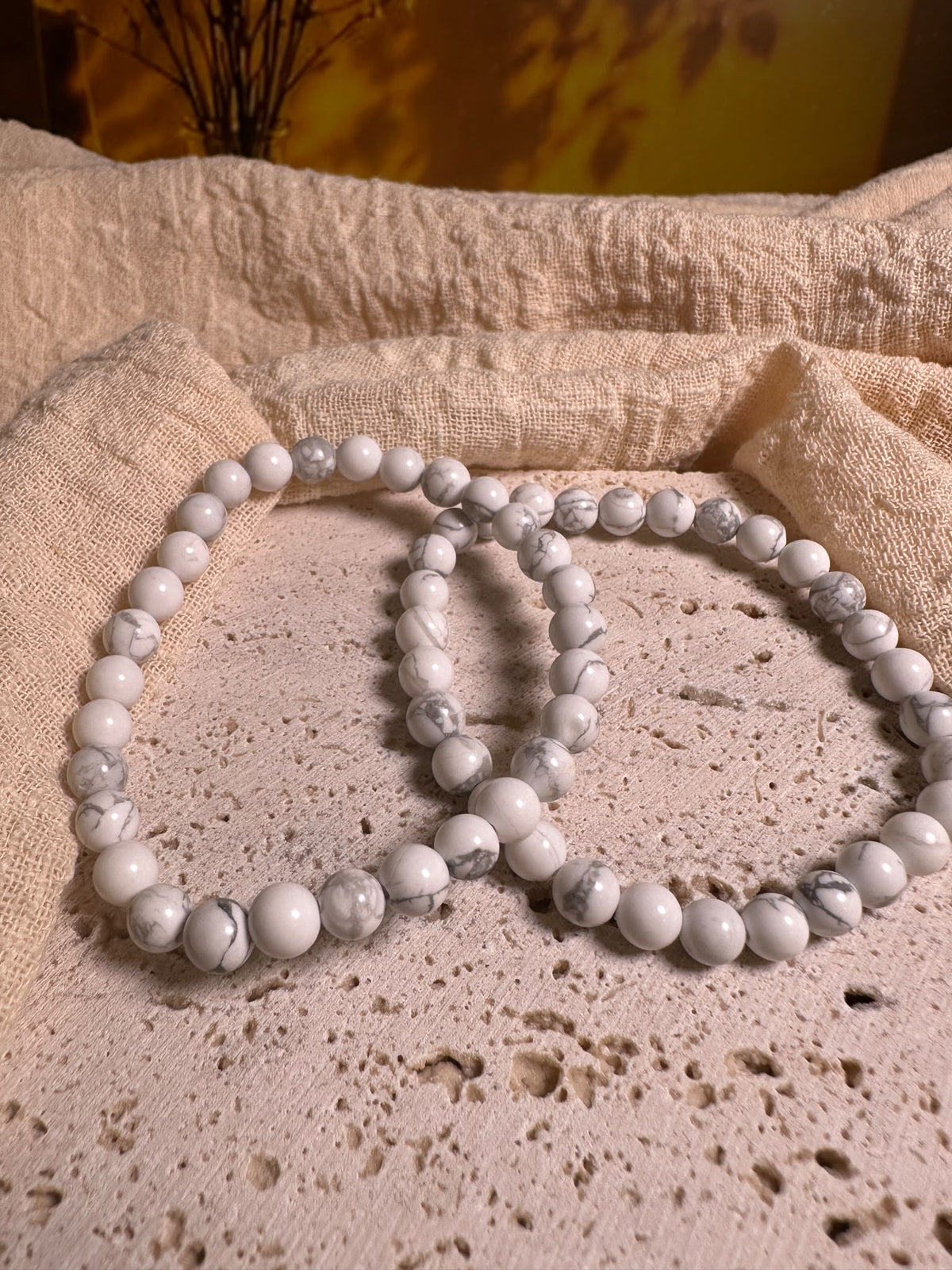 Bracciale Howlite | Calma e Pazienza