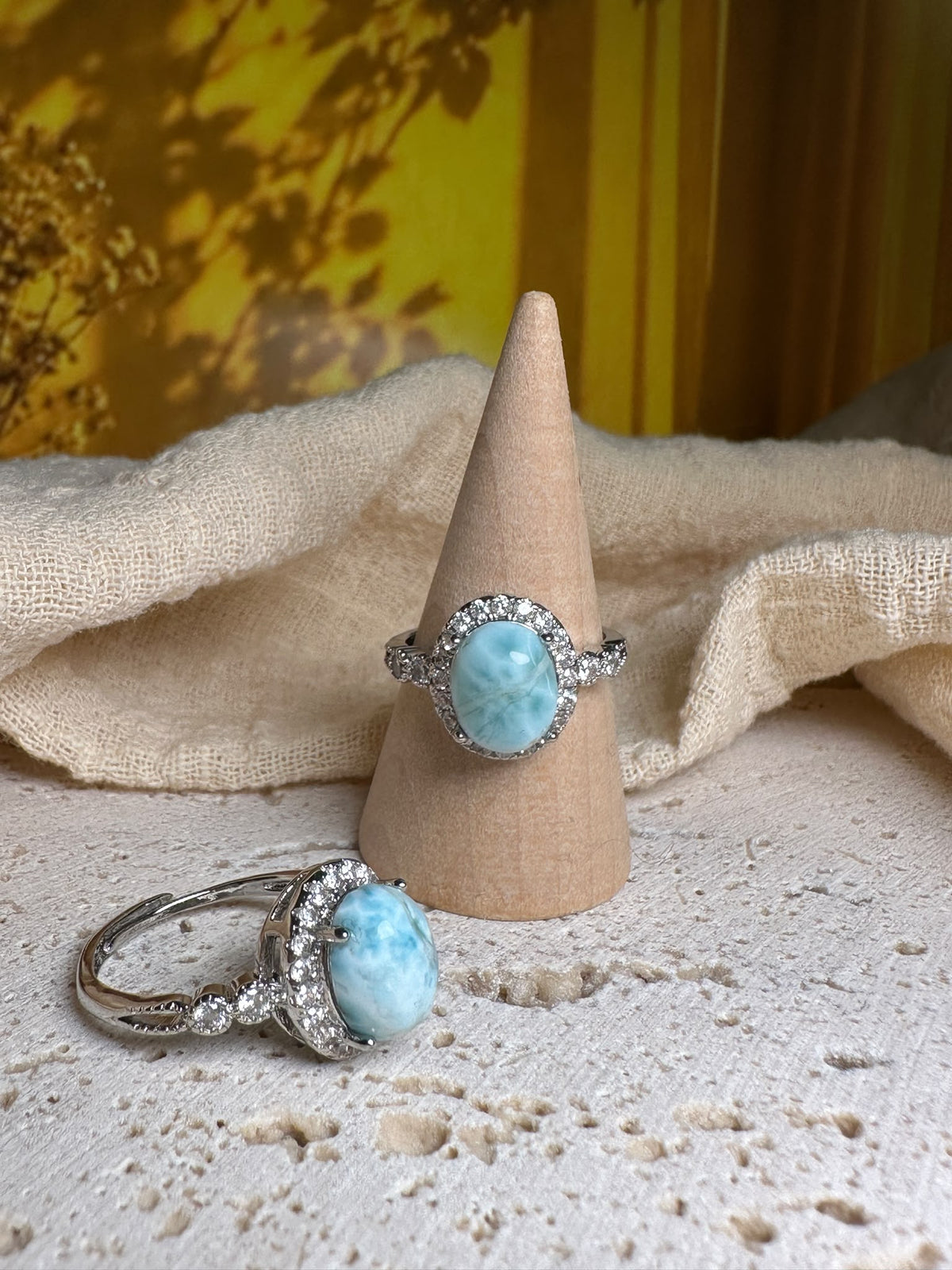 Anello Larimar | Guarigione emotiva