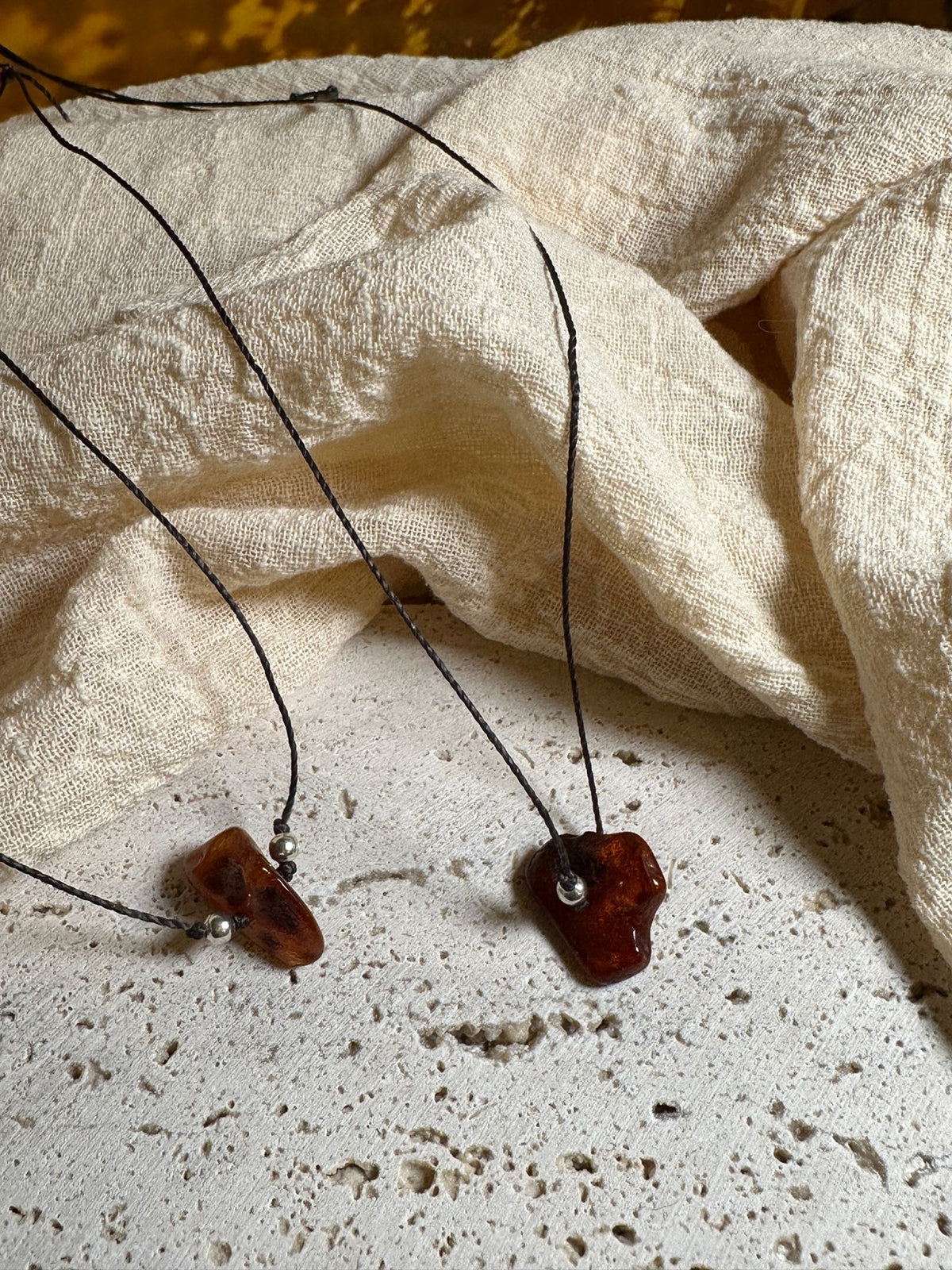Collana Ambra | Protezione e Positività | Unisex