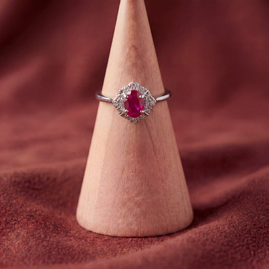 Anello Asia | Radice di Rubino